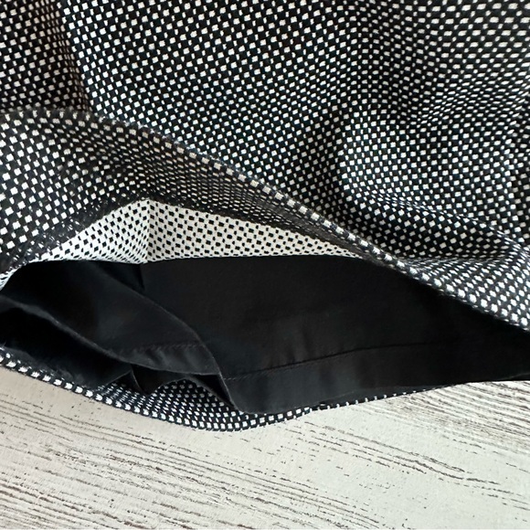 TALBOTS Micro Check Plaid Knit Straight Leg Trousers 18 - Picture 9 of 10